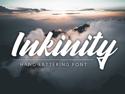 Inkinity | Hand-lettering Font