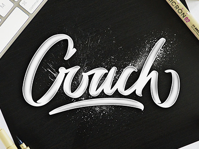 Coach logotype angeloknf brush calligraphy hand lettering inspiration lettering logo script type typography