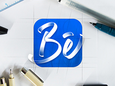 Behance lettering redesign