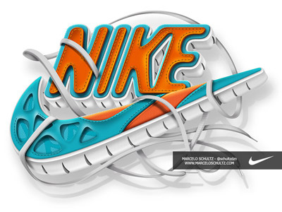 Nike - Nike free run Tshirt design!