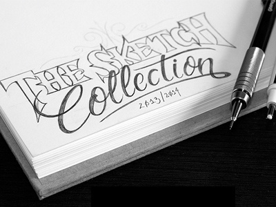 The Sketch Collection - Vol 02 design drawing illustration letter lettering logo logotype sketch sketchbook type typography