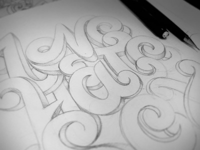 LOVE-HATE-SEX-PAIN design drawing illustration lettering type typography