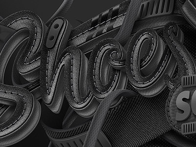 Shoes so Fresh - Finish Line Campaign 3d black fresh illustration illustrator kicks lettering photoshop psd shoes texture vector