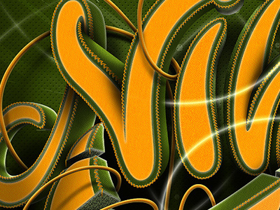 Nike - Just Do It - Part II typography illustration drawing lettering type design nike leather