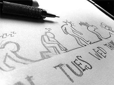 Thank God It's Friday! beer drawing friday illustration pencil sketch