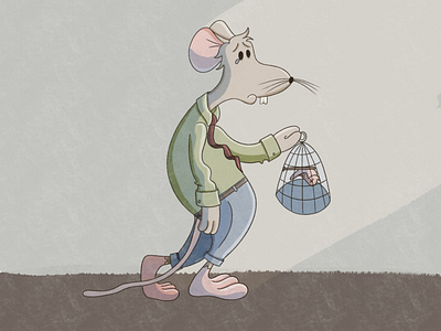 Martin Morose Mouse character design childrens book digital illustration illustration kidlit picturebook