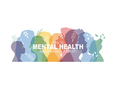 Mental Health banner brain care color design diversity doctor health human illustration man mental health minimal modern people social therapy together vector woman
