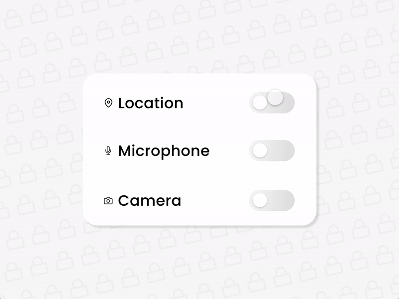 Toggle Switch UI Animation by Bagus Sulthan on Dribbble