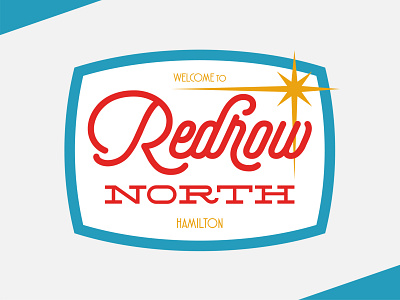 Redrow North - Home Badge badge canada hamilton logo logo design mid century modern ontario sign toronto