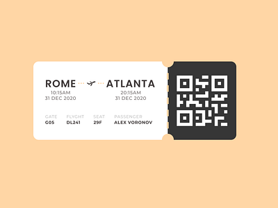 Boarding pass