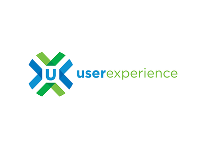 UX Horizontal brand internal department logo mark ui user experience user interface ux