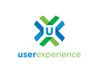 UX Vertical brand internal department logo mark ui user experience user interface ux
