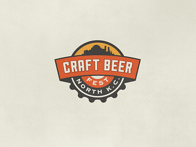 NKC Brew Fest 2 beer branding brewery logo mark
