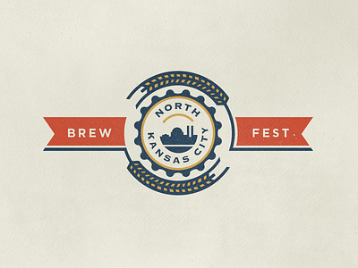 NKC Brew Fest 1 beer branding brewery logo mark