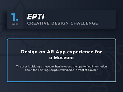 EPTI Creative Design Challenge - Week 01 challenge epti