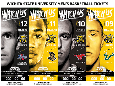 WSU Men's Basketball Tickets Con.