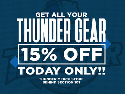 Wichita Thunder Merch Store Graphic