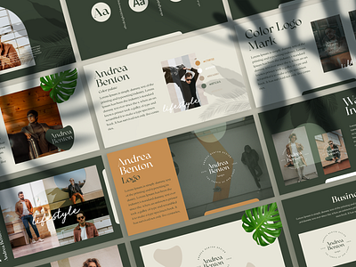 Andrea Benton 
10 pages of Branding Design  🎨
