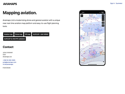 Aviamaps website