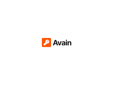Avain.app app authentication design flat javascript logo pwa