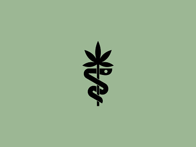 Nimbus logo cannabis logo icon icon design logo logo mark snake