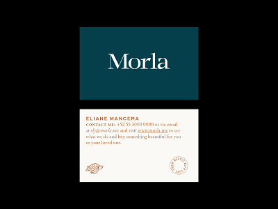 Stationery design for Morla