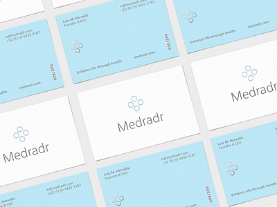 Medradr business cards