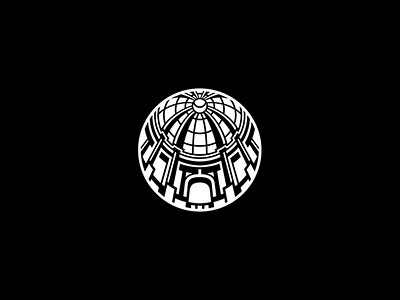 Icon black icon logo modernist stundra