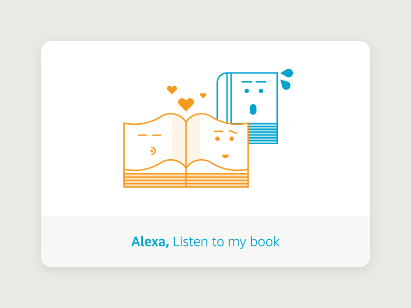 Things to Try illustrations for Alexa VUI