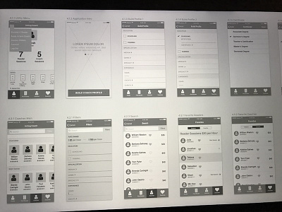 Wireframes