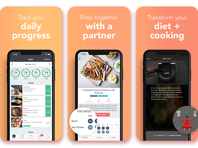 Meal Prep app store food ios meal prep meals recipes