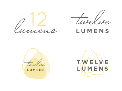 Twelve Lumens brand candle design fire flame identity light logo logomark spark symbol twelve