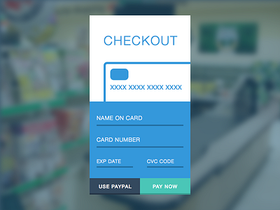 Credit Card Checkout #002 app dailyui mobile ui ux