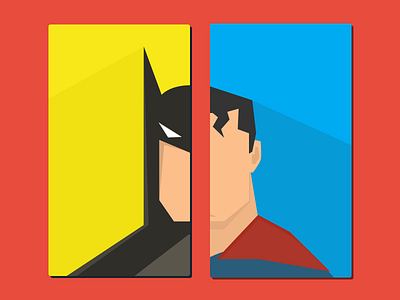 Batman V Superman Backgrounds batman flat free illustration superman wallpaper