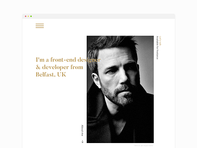 My new look code design new portfolio ui ux website