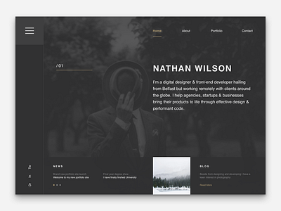 Portfolio design 2018 2018 design new portfolio ui ux