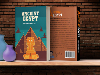 Ancient Egypt Premium Book Cover Design book cover book design branding cover design ebook ebookcover illustration logo