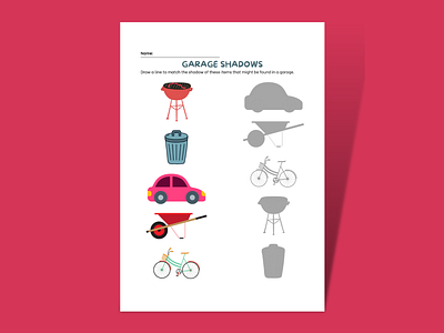 Garage shadows illustration book cover book design branding cover design ebook ebookcover illustration logo