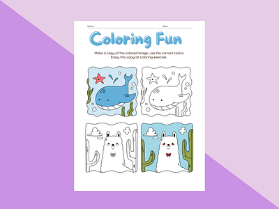 Coloring page illustrations for kids book cover book design branding coloring page cover design ebook ebookcover illustration logo page illustration
