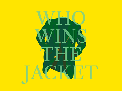 Who takes home the jacket? golf illustration sports