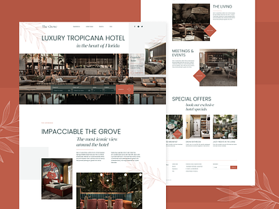 Hotel Booking Website Concept