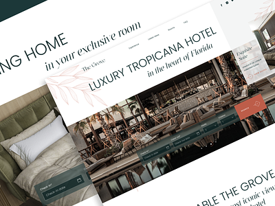 Concept of Hotel Booking Website branding concept design graphic design logo ui uiux ux vector web web design webdesign