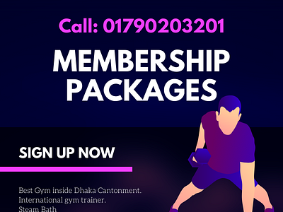 Gym membership package Infographics fitness fitness center fitness club gym infographics registration packages