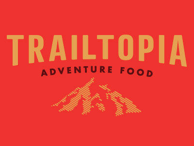 Trailtopia Final-ish logo mountain trail