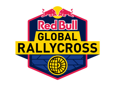 Red Bull GRC Shield badge global rallycross icon logo racing rallycross red bull shield