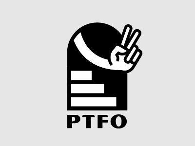 PTFO hand illustration peace