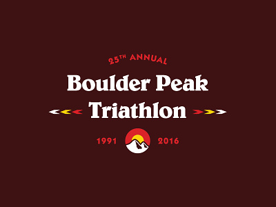 Bouldah Peak: Option 3 apparel boulder colorado t shirt triathlon typography