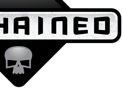 Unchained Crest logo skull vector