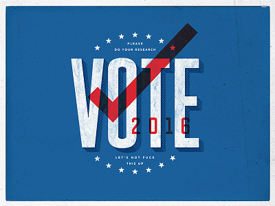 Vote Yo donald trump election go vote hillary clinton texture typography voting