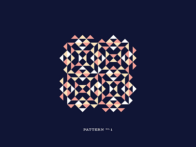 Pattern Study color scheme geometric pattern prism repeating triangles